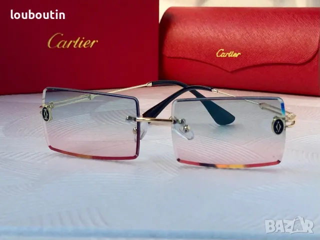Cartier 2024 мъжки слънчеви очила дамски унисекс 3 цвята, снимка 12 - Слънчеви и диоптрични очила - 48008552