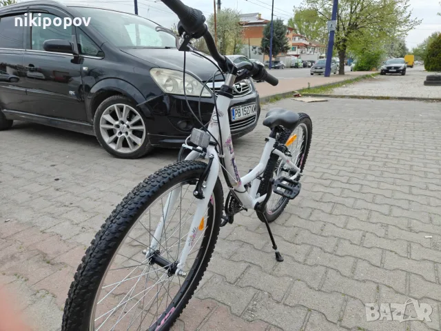CROSS Велосипед 24" ALISSA бял, снимка 7 - Велосипеди - 56528876