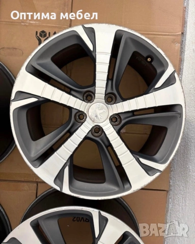 Оригинални джанти 18 за Peugeot , снимка 5 - Гуми и джанти - 54264667