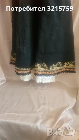 19 век Автентична носия , златна сърма, снимка 3 - Антикварни и старинни предмети - 50348871