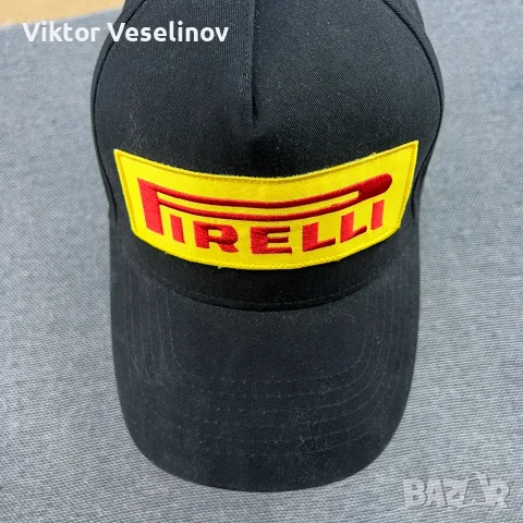 Pirelli шапка с Козирка Черна One Size OSFA, снимка 5 - Шапки - 55847683