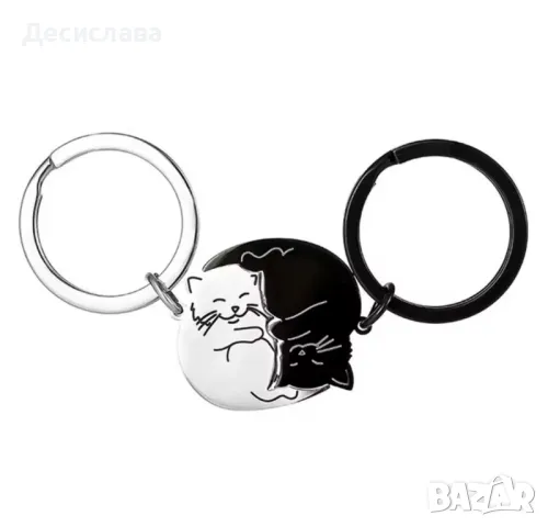 Двойни ключодържатели с котенца, снимка 3 - Други - 48699976