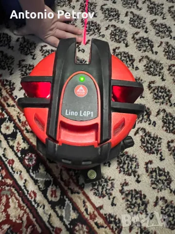  Лазер Нивелир LEICA Lino L4P1/ 15м, снимка 6 - Друга електроника - 49715388
