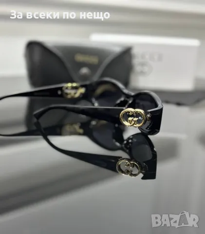 Gucci Слънчеви Очила С UV400 Защита С ПОДАРЪК🎁Калъф Гучи - Различни Цветове Код E78, снимка 4 - Слънчеви и диоптрични очила - 50229593