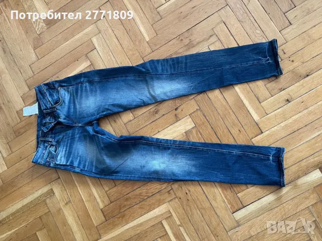 Дънки G-Star RAW Висока талия - Дамски - Като нови, снимка 2 - Дънки - 48480518
