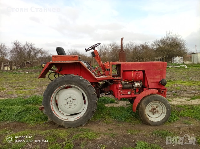 Продавам трактор Владимировец с регистрация с инвентар , снимка 2 - Селскостопанска техника - 54004333