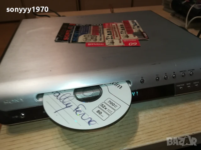 SONY DVD CD RECEIVER 1206251858, снимка 8 - Ресийвъри, усилватели, смесителни пултове - 50646133