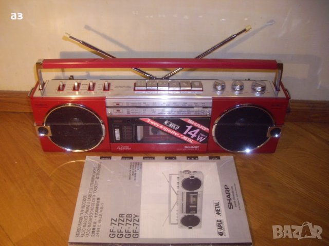 Купувам Sharp GF-7 / Sharp QT-7, снимка 7 - Радиокасетофони, транзистори - 31369071