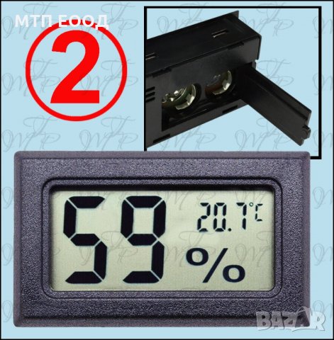 Термометър, влагомер, температура, влажност, снимка 2 - Друга електроника - 31146629