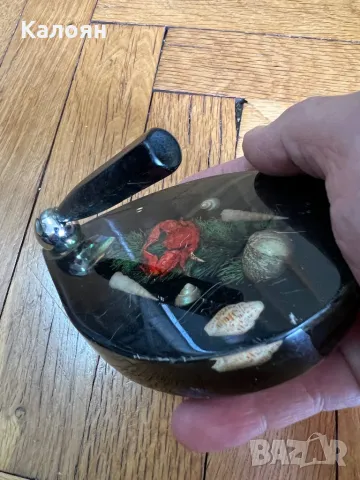 Декоративна винтидж поставка за химикал , снимка 5 - Декорация за дома - 49421066