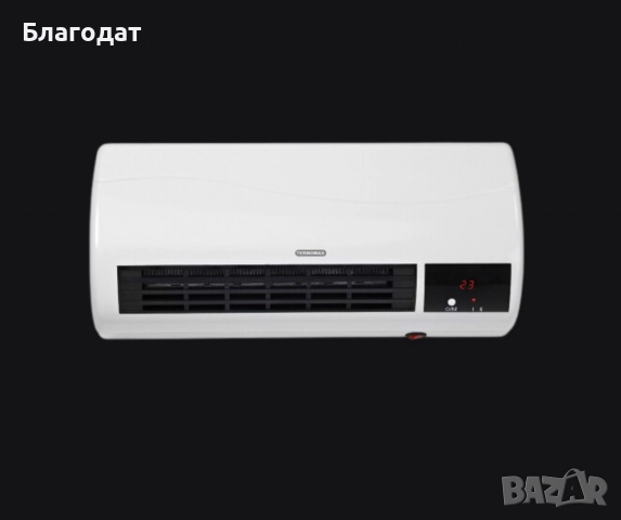 Печка керамична , TR-2025W, 2000W, стенна, снимка 5 - Отоплителни печки - 52882873