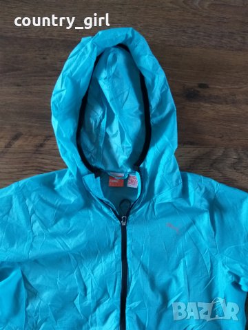PUMA Light Women's  Jacket blue - страхотна дамска ветровка, снимка 4 - Спортни екипи - 30017458