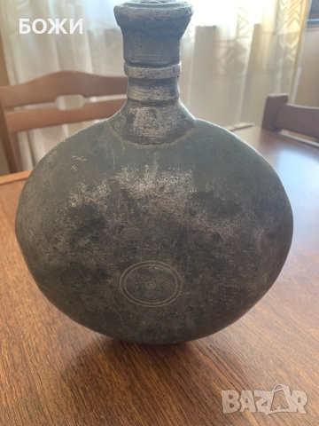 Османска калаена манерка XVIII–XIX век – масивна, антикварна