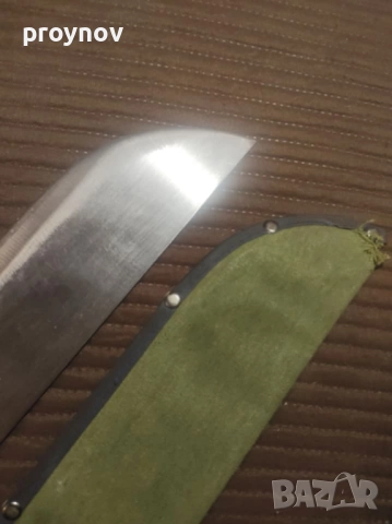 Яко бойно мачете с кания, снимка 4 - Антикварни и старинни предмети - 52337456