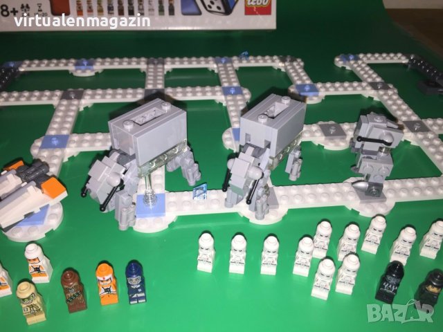  Лего настолна игра - Lego 3866 - Star Wars Battle of Hoth - Битката за Хот, снимка 9 - Настолни игри - 42748731