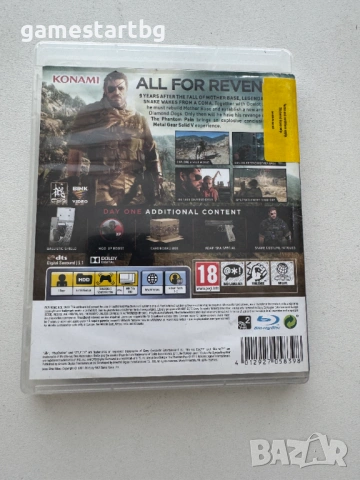 Metal Gear Solid V The Phantom Pain за Playstation 3(PS3), снимка 2 - Игри за PlayStation - 54114116