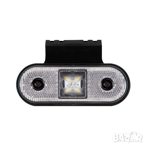 Висящ LED габарит 4 LED 115 mm 12-24V с бяла светлина