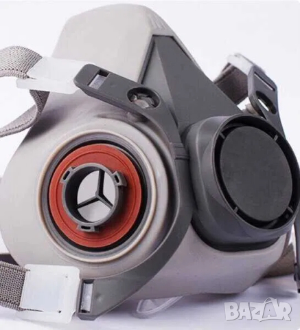 Защитна полумаска 6200 | Предпазна маска, еквивалент на 3М 6200, снимка 4 - Други инструменти - 44681387