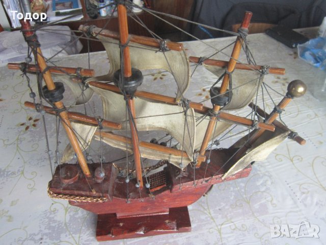 Страхотен платноход  кораб шхуна , снимка 7 - Колекции - 36902386