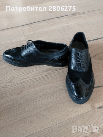Дамски обувки от естествена кожа, снимка 2 - Дамски елегантни обувки - 44614020