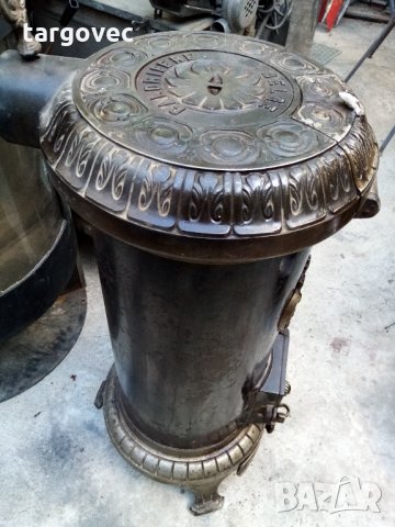 Старинна чугунена печка уникат , снимка 3 - Антикварни и старинни предмети - 30363016