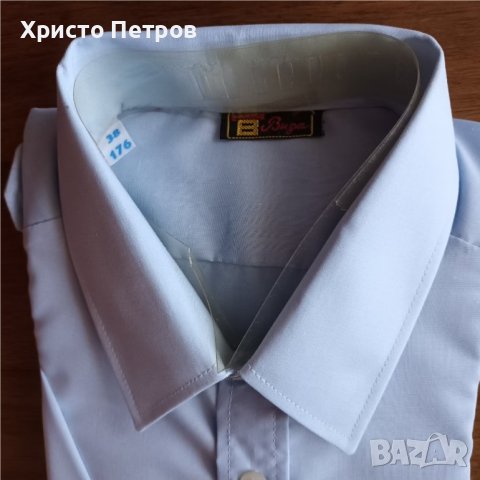 МЪЖКА РИЗА С КЪС РЪКАВ, снимка 4 - Ризи - 37617998