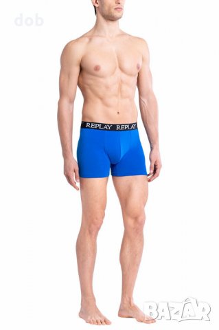 Мъжки боксерки Pack of 2 Replay Boxer Shorts, оригинал, снимка 10 - Бельо - 29654134