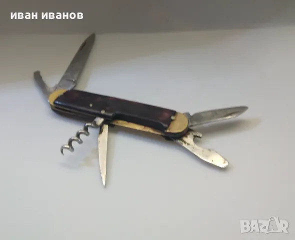 сгъваемо ножче от соца, снимка 4 - Други ценни предмети - 50436311