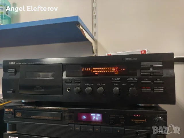 Yamaha KX-393 cassette deck, снимка 2 - Ресийвъри, усилватели, смесителни пултове - 56259403