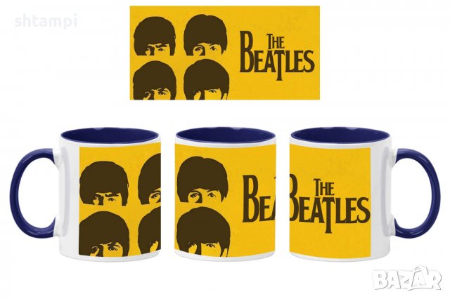 Чаша Beatles 04,Керамична Чаша, Кафе Чай, Игра,Изненада,Подарък,Повод,Празник,Рожден Ден, снимка 3 - Чаши - 38508309