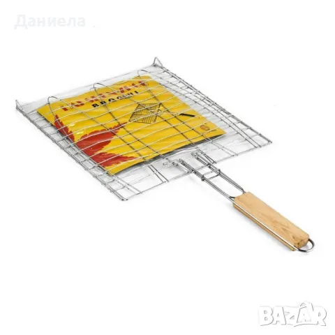 Скара за барбекю за риба Muhler, 27x26.5x50.5cm, снимка 2 - Скари - 50287452
