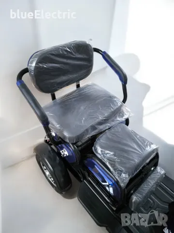 Електрическа триместна триколка blueElectric C1 1800W | 48V | 24Ah | DARK BLUE, снимка 10 - Мотоциклети и мототехника - 49745556