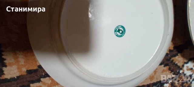 порцеланови чинии - ретро, снимка 3 - Чинии - 54257754