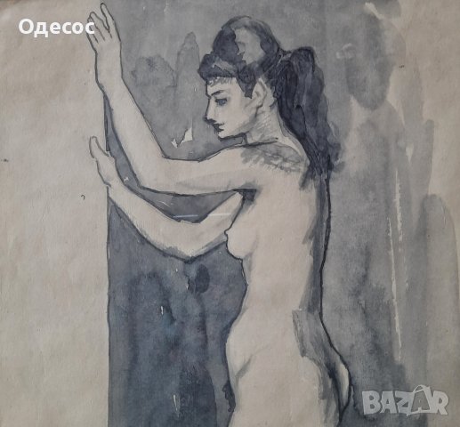 Картина на художника проф. Иван Ненов, снимка 5 - Антикварни и старинни предмети - 38879345