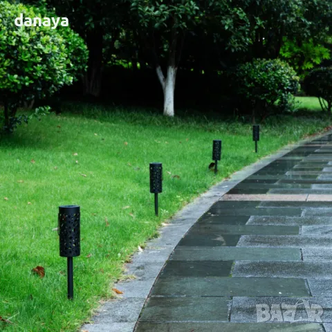 5773 Градинска соларна лампа Звездно небе, снимка 5 - Градински мебели, декорация  - 49317718