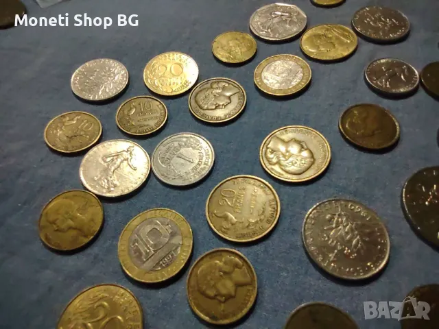 48бр. Монети Франция., снимка 2 - Нумизматика и бонистика - 49960459