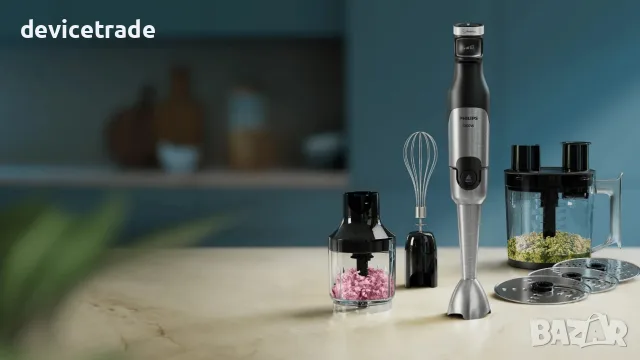 Пасатор Philips HR2682/00 Серия 5000, 1200 W, Технология SpeedTouch, снимка 8 - Чопъри и пасатори - 56073621