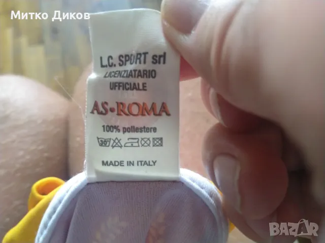Рома футболна тениска официален продукт №10 Франческо Тоти размер М нова, снимка 12 - Футбол - 48003147
