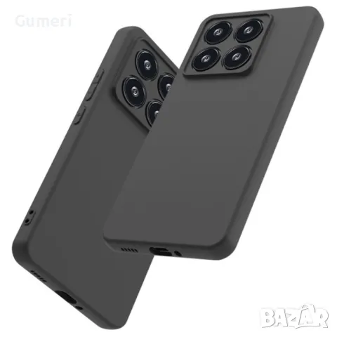 Xiaomi 14T  Силиконов Гръб - Черен Мат, снимка 2 - Калъфи, кейсове - 47694405