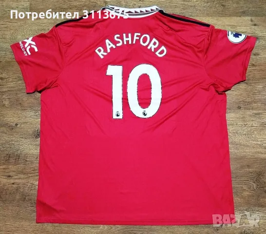 Фланелка на Manchester United, 4XL., снимка 2 - Тениски - 56120094