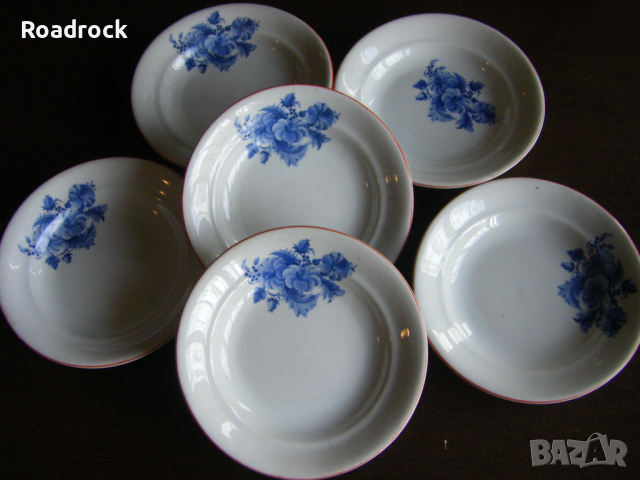 Чинии - български порцелан от 80-те години, снимка 7 - Чинии - 36548540