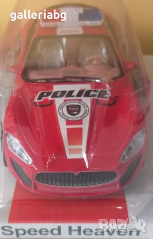 Полицейска спортна кола на Мазерати (Maserati), снимка 3 - Коли, камиони, мотори, писти - 40427745