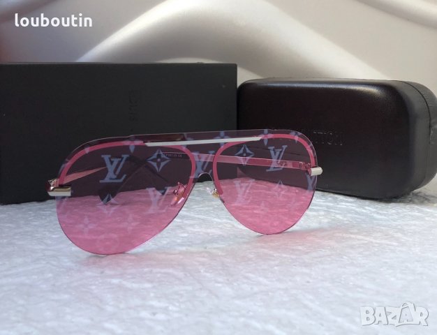 Louis Vuitton висок клас унисекс дамски слънчеви очила мъжки, снимка 7 - Слънчеви и диоптрични очила - 30677568