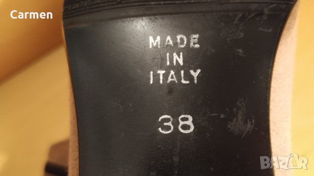 Италиански дамски ботуши - ТЕХ, снимка 4 - Дамски ботуши - 31273573