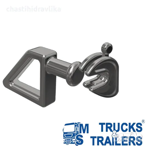 Горна панта за заден капак 10250101 + 10249100 Ø20mm