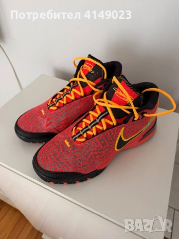 Баскетболни обувки Nike LeBron NXXT Genisus "Bright Crimson"