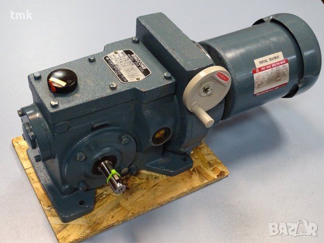 мотор редуктор вариаторен Ringcone TW-50B 380VAC Variable Speed Drive, снимка 17 - Резервни части за машини - 37700308