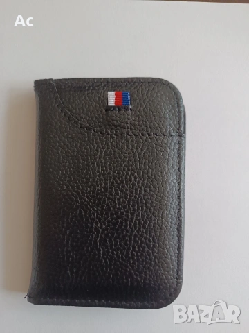 Кожен портфейл за карти и пари 