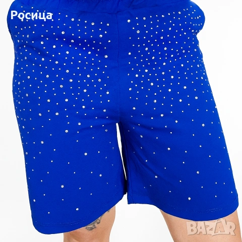 Къси панталонки с камъни 
