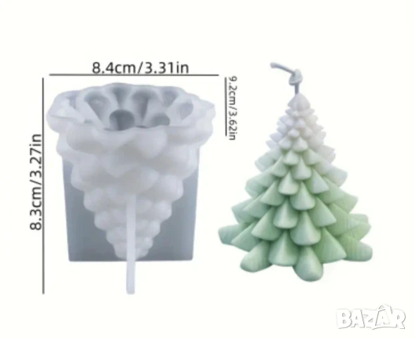 Молд елха (4), снимка 2 - Форми - 50741528